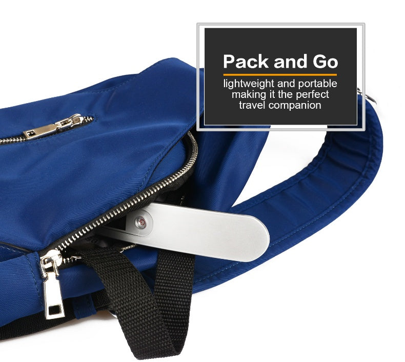 Portable Digital Luggage Scale — 50kg / 110lb Capacity | Avoid Overweight Baggage Fees | Travel Essential
