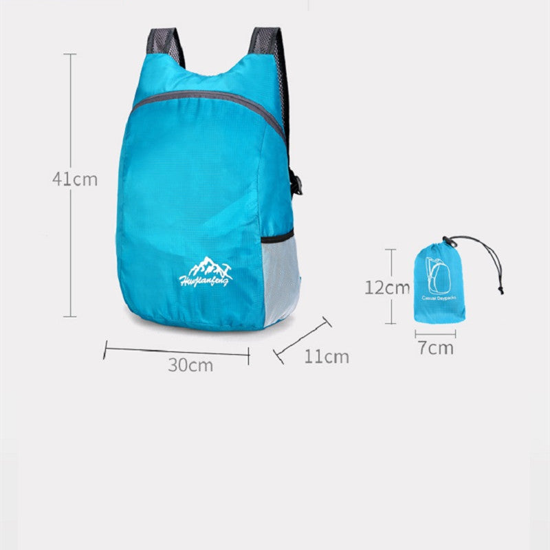 Lightweight Foldable Outdoor Backpack — Waterproof 20–35L | Packable Travel Daypack | 9 Colors