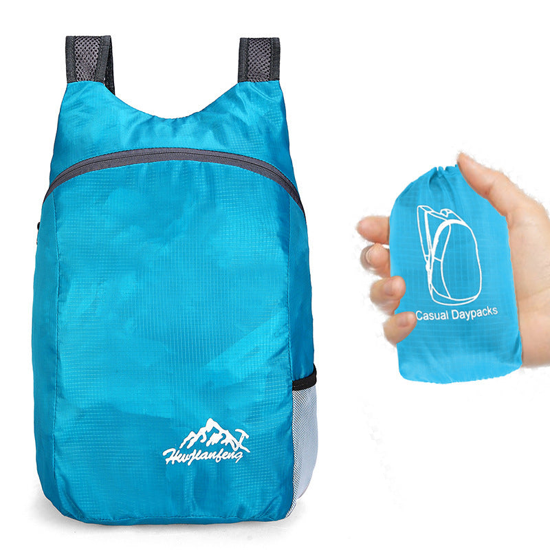 Lightweight Foldable Outdoor Backpack — Waterproof 20–35L | Packable Travel Daypack | 9 Colors