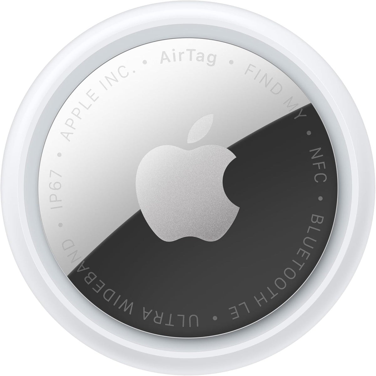Apple AirTag (2nd Generation): Tracker for Keychain, Wallet, and More; Locator with Sound; Simple One-Tap Setup with iPhone or iPad; Key Finder with up to 1.5X Precision Finding Range