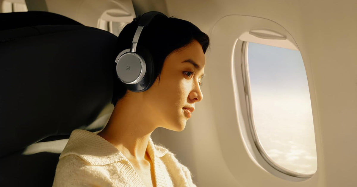Bang & Olufsen Beoplay H95 Over-Ear Wireless Headphones - Infinite Black | Premium Wireless, Active Noise Cancelling, Protective Carrying Case