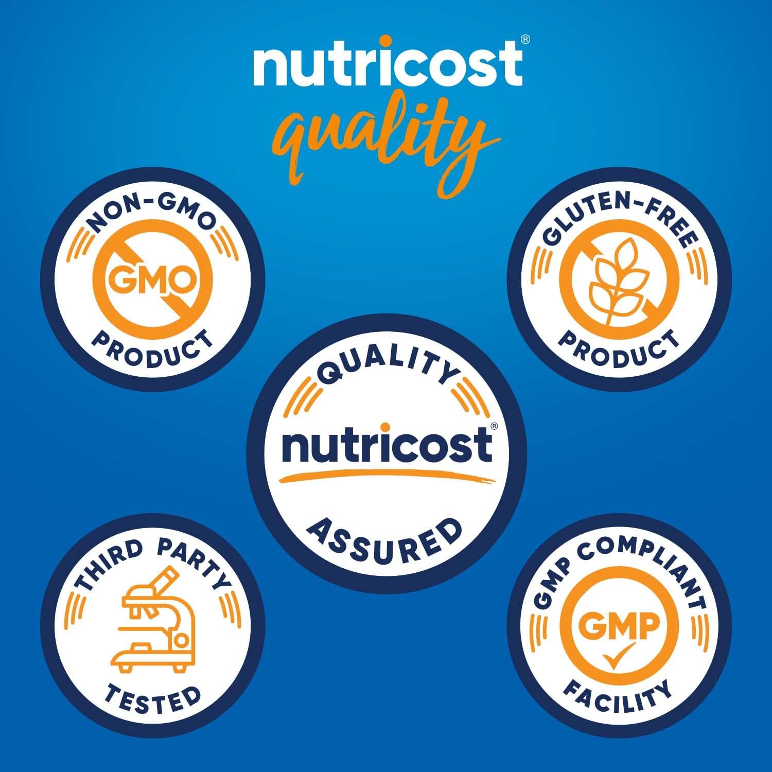 Nutricost Creatine Monohydrate Micronized Powder 500G, 100 Servings | 5000mg Per Serving (5g), 17.9 Oz