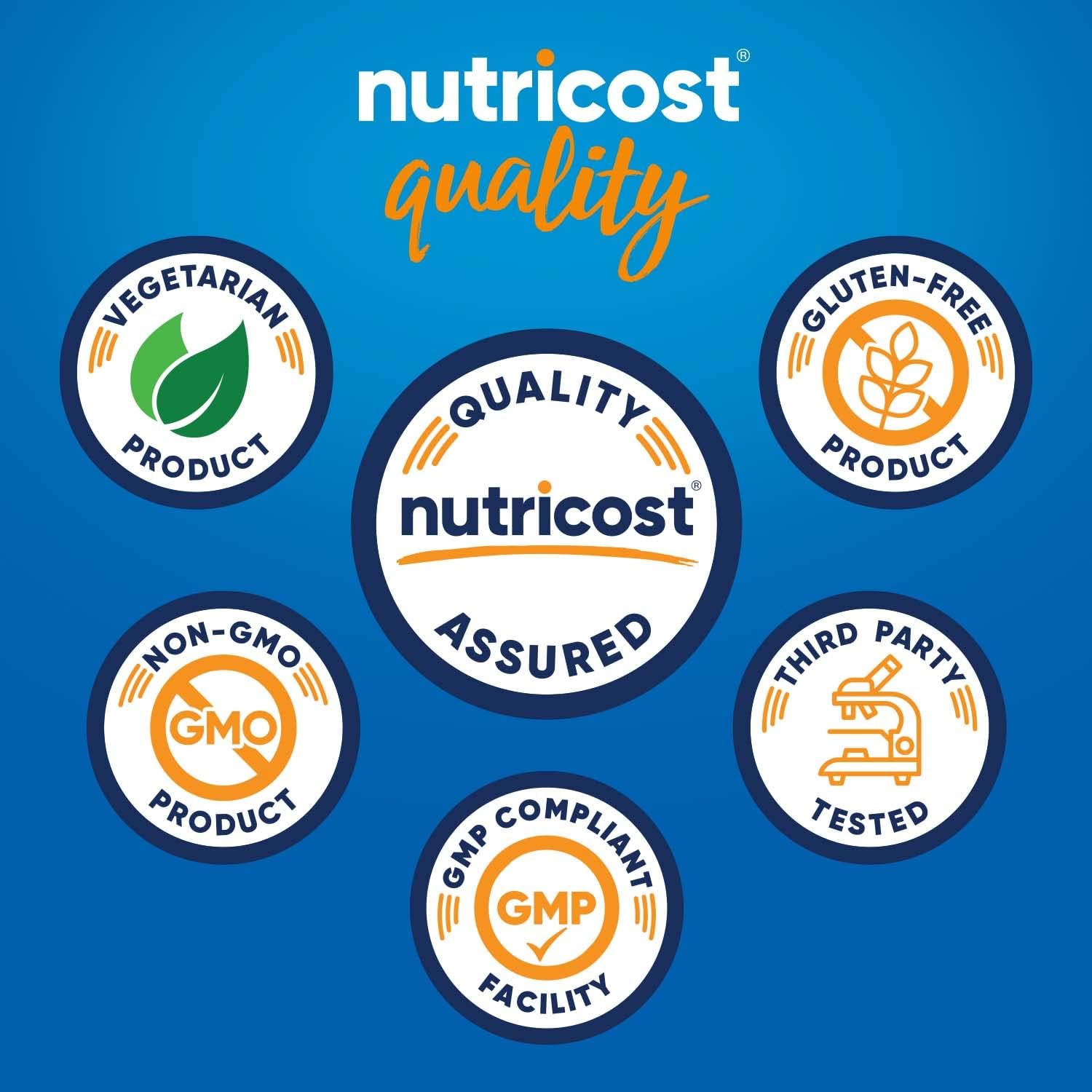 Nutricost Creatine Monohydrate Micronized Powder 500G, 100 Servings | 5000mg Per Serving (5g), 17.9 Oz