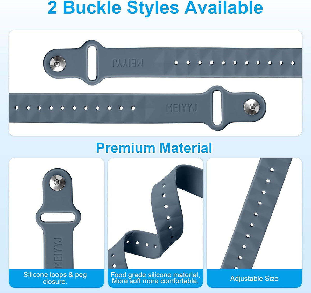 MEIYYJ Motion Sickness Bracelets for Adults Nausea Bands-Anchor Blue | Motion Sickness Bands for Pregnant Women, Acupressure Wristbands for Nausea, Ideal Travel Essential for Car, Cruise and Air
