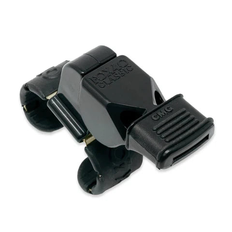 Fox 40 Finger Whistle – Pealess Whistle with Cushion Mouth Grip & Adjustable Finger Grip