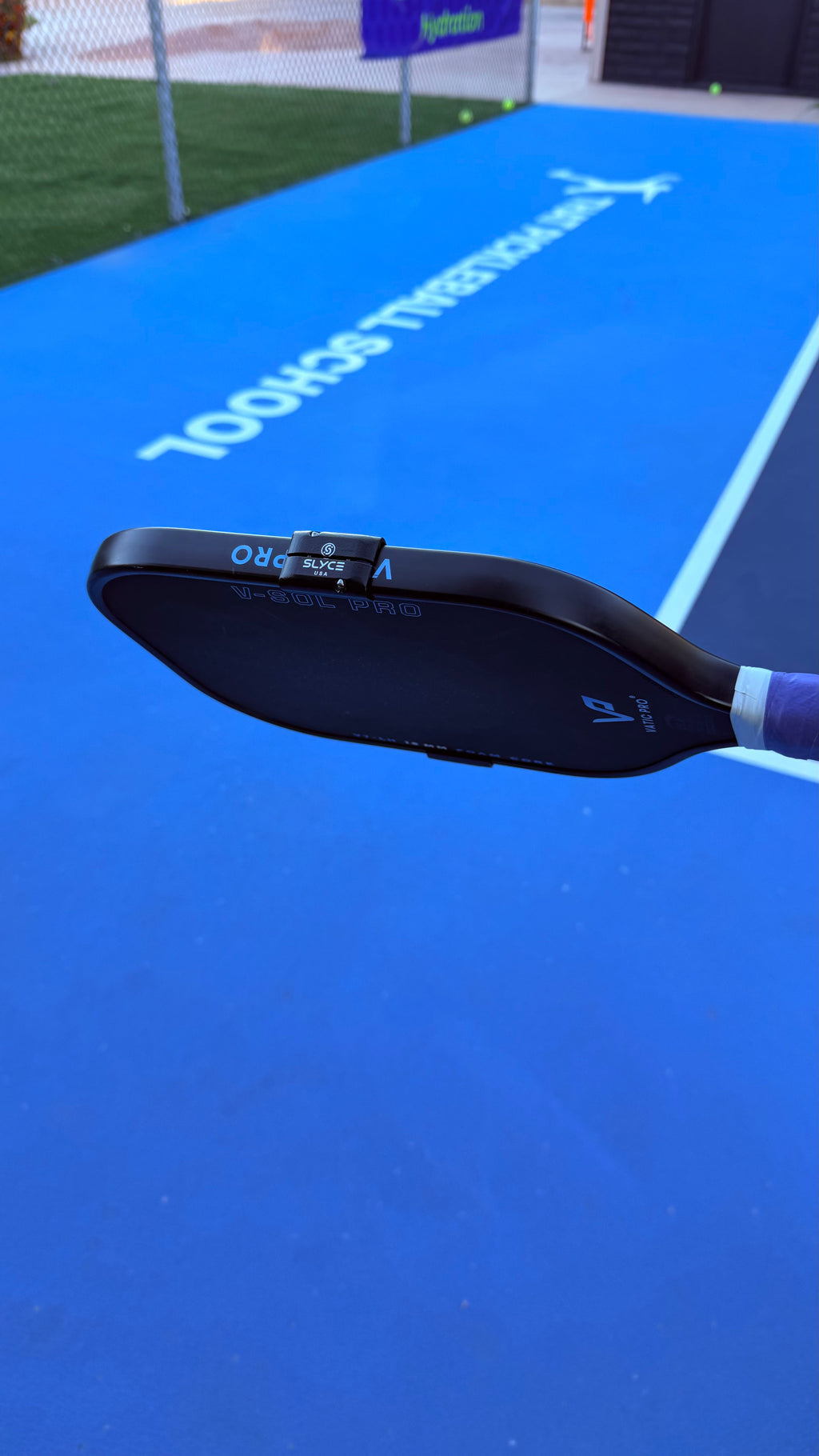 SLYCE SLYDRS™ — Adjustable Clamp-On Pickleball Paddle Tuning Weights - Increase Power and Control