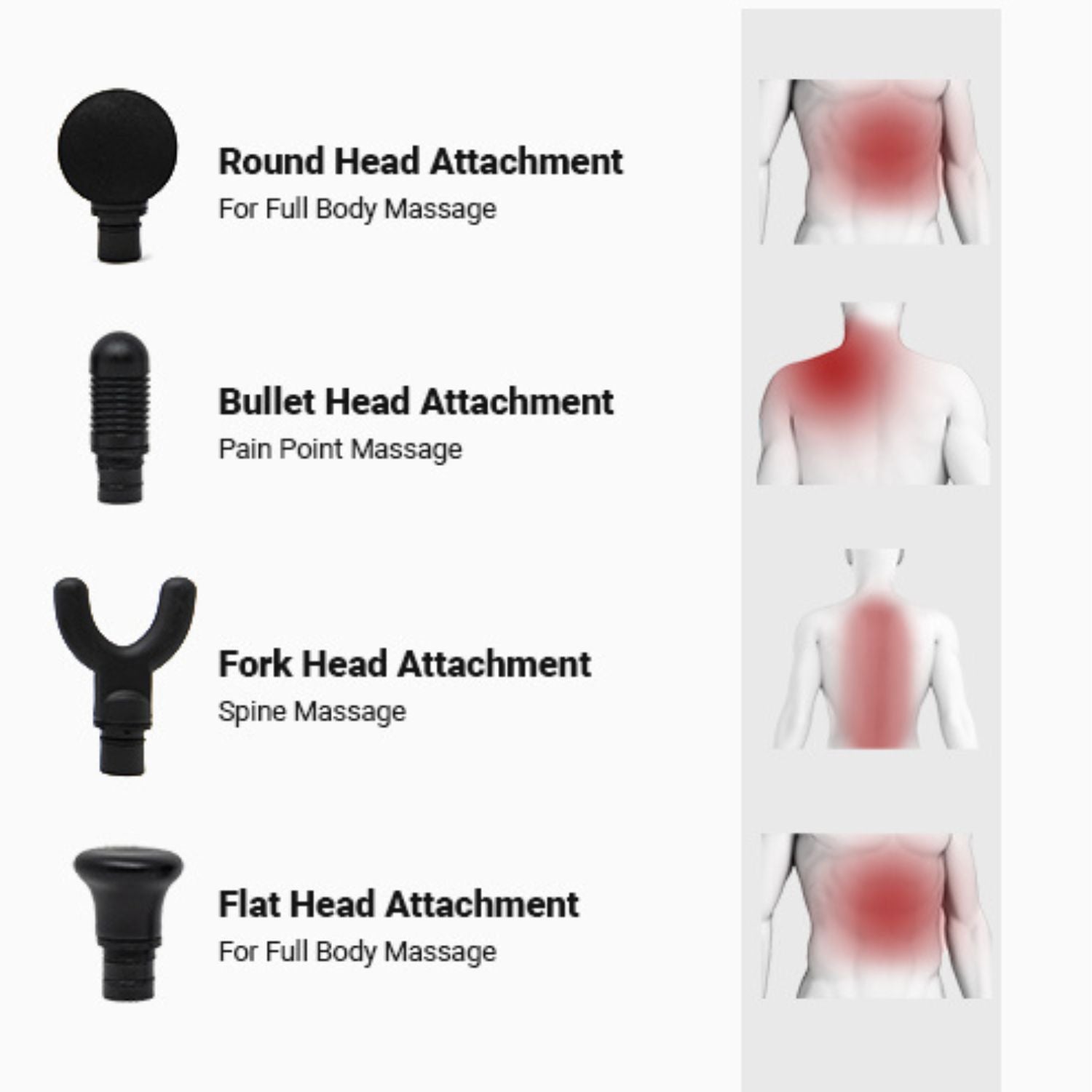 iReliev Percussion Massage Gun – 3-Speed Deep Tissue Massager for Recovery & Pain Relief