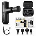 MVPmini Percussion Massage System – Vibration Therapy with Premium Silicone Heads & Impact Control