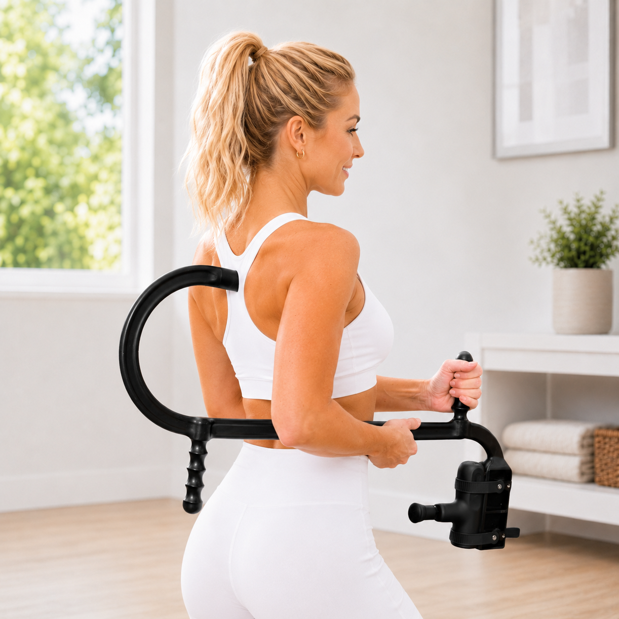 MVPmini Percussion Massage System – Vibration Therapy with Premium Silicone Heads & Impact Control