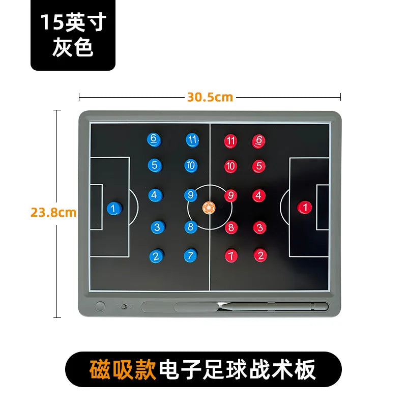 LCD Coaching Board – 15"/20" Electronic Tactics Board for Basketball, Football & Soccer