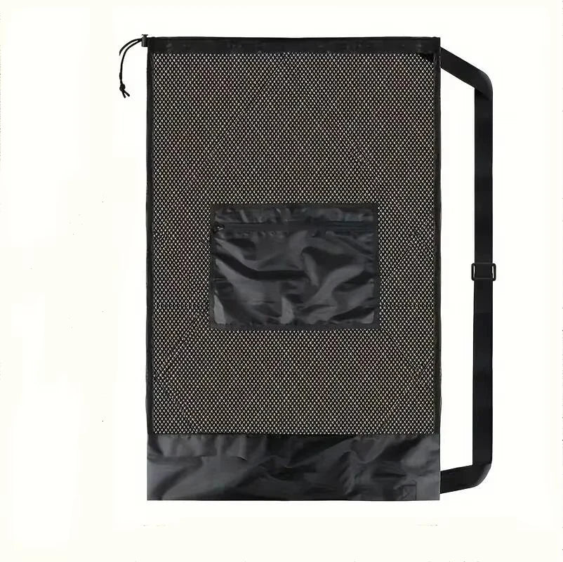 Large Capacity Basketball Football Drawstring Ball Bag Ball Storage Bag Sports Equipment Organiser Bag Shoulder Easy Carry