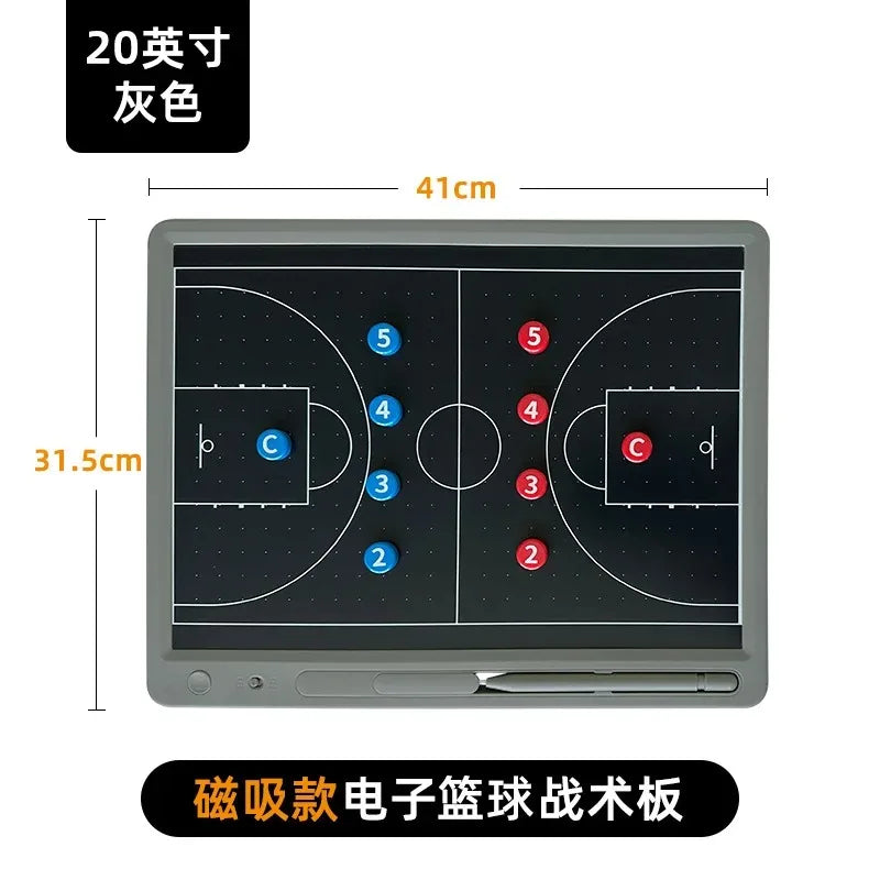 LCD Coaching Board – 15"/20" Electronic Tactics Board for Basketball, Football & Soccer