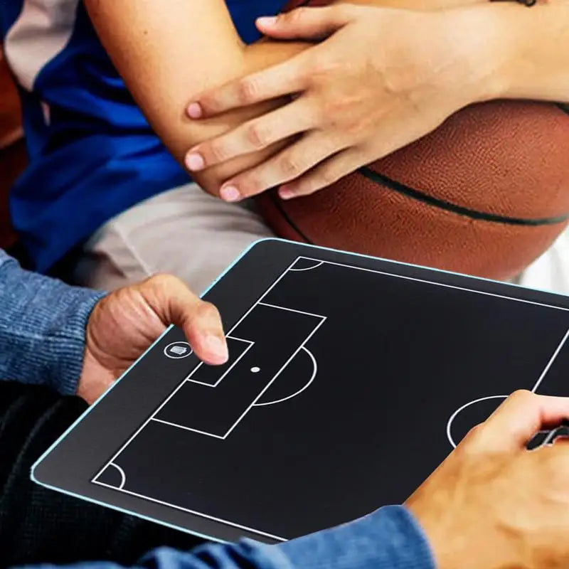 Electronic Coaching Board Basketball Digital LCD Coaching Board Soccer Coaching Board With Pen For Football Marker Training