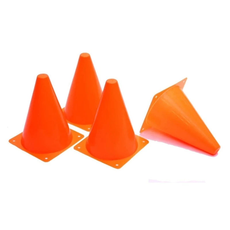 Sport Training Cones – 7" Agility Cones for Football, Soccer & Athletic Drills (Set of 10)