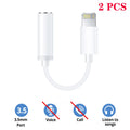 iPhone Headphone Adapter — Lightning to 3.5mm AUX Jack | Works with iPhone 7, 8, X, XR, XS, 11, 12, 13, 14 & More