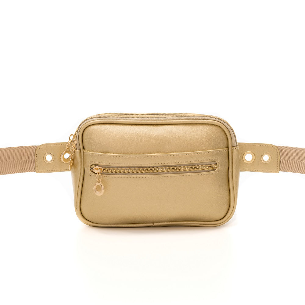 Travelers Treasure RFID Sling Bag — Anti-Theft Crossbody Fanny Pack with Phone Safety Strap