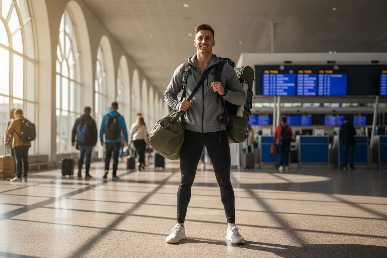 Athlete Traveling