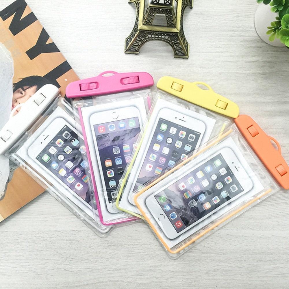 Waterproof Phone Pouch with Lanyard — IPX8 Universal Case for Beach, Swimming & Diving | Fits Phones Up to 6.5" | 7 Colors