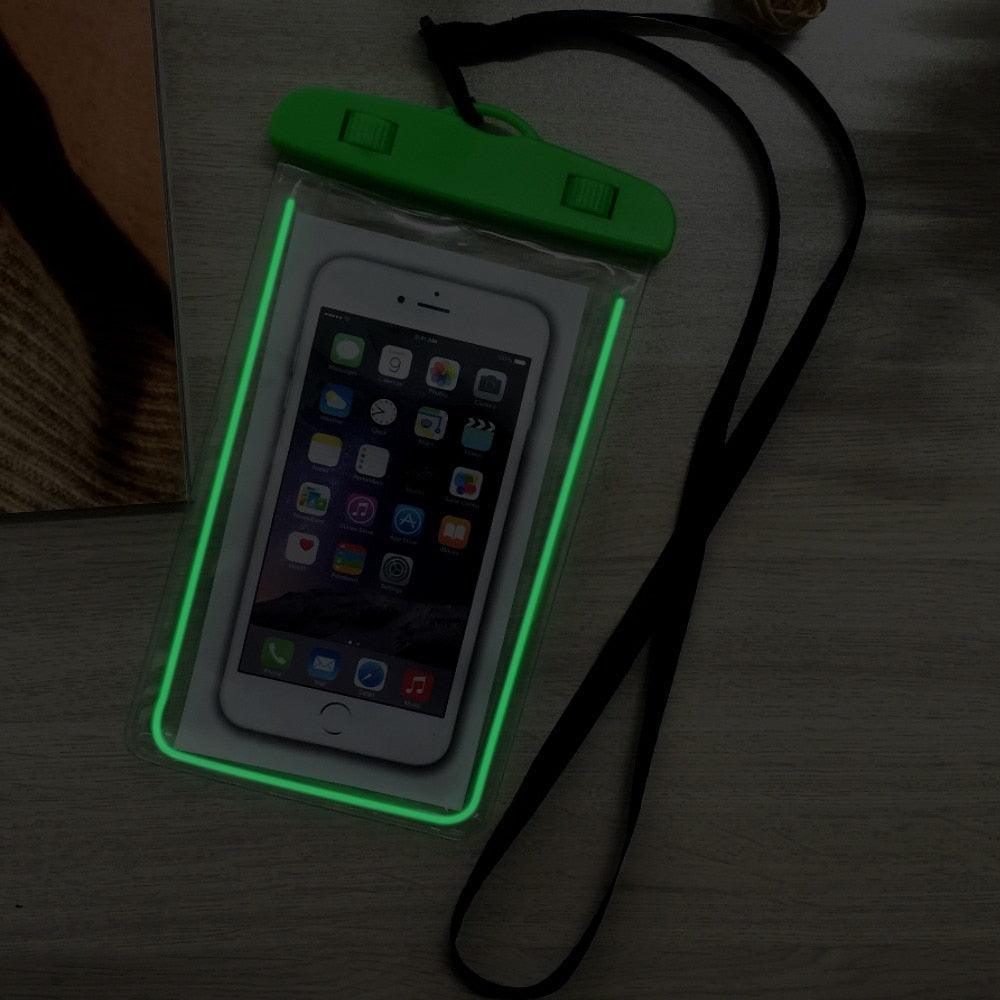 Waterproof Phone Pouch with Lanyard — IPX8 Universal Case for Beach, Swimming & Diving | Fits Phones Up to 6.5" | 7 Colors
