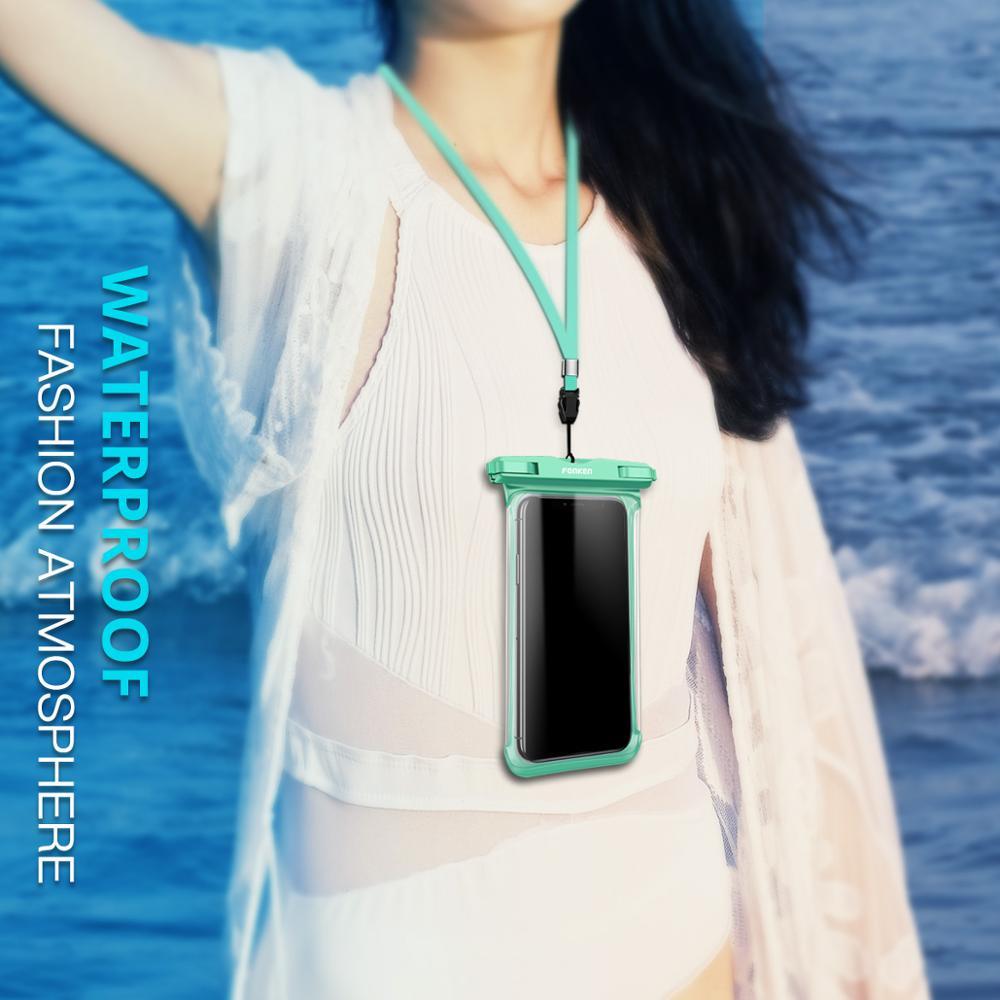 IPX8 Waterproof Phone Case Pouch — Waterproof to 30m | Full Touchscreen Access | Fits Up to 6.5" | 3 Colors