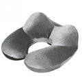 Memory Foam Travel Neck Pillow — U-Shaped Support for Flights, Cars & Trains | Machine Washable | 4 Colors